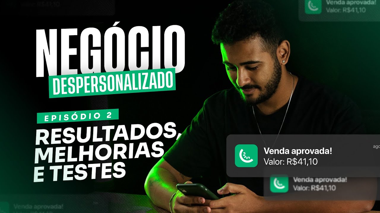 Resultado atual do projeto - Negócio Despersonalizado Ep. 2