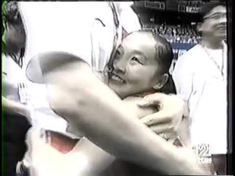 2003 World Gymnastics Championships - Women's Balance Beam Final (Spanish TV)