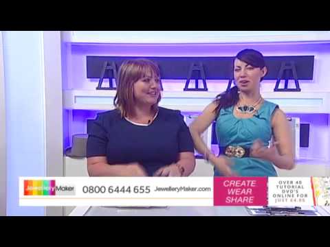 How To Make Wire Work Jewellery - JewelleryMaker LIVE (am) 04/06/2015