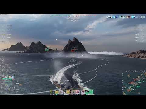 World of Warships: 1 Round of T11 IJN Yamagiri (Well...That Got Myself Killed)