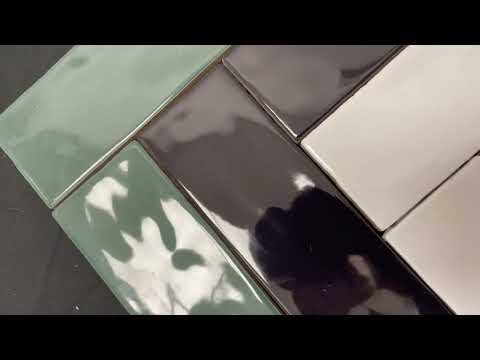 Gres szkliwiony hiszpański Pamesa JUBILEE MAYFAIR negro 6,5x20 gat. I