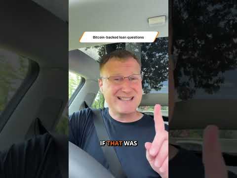 Bitcoin backed loan questions