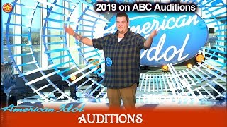 Jacob Moran Geriatric Nurse “I&#39;m So Into You”  AWESOME  | American Idol 2019 Auditions