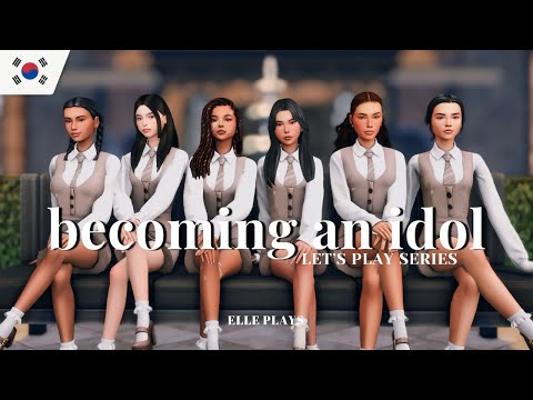 meet the trainees | becoming an idol • ep 1 | the sims 4: let's play series