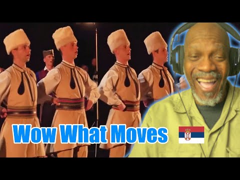 Mr. Giant React to ANSAMBL KOLO - SPLET IGARA IZ SRBIJE