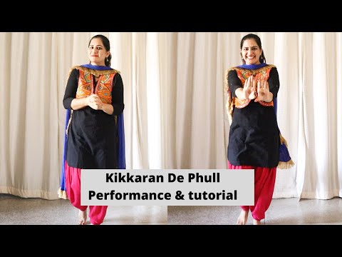 Dance and tutorial on Kikkaran De Phull - Munda Hi Chahida | Mannat Noor | Neeru Bajwa