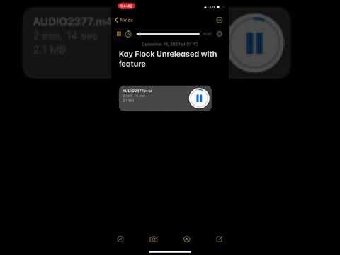 Kay Flock x Dougz B x Thunder Blue unreleased