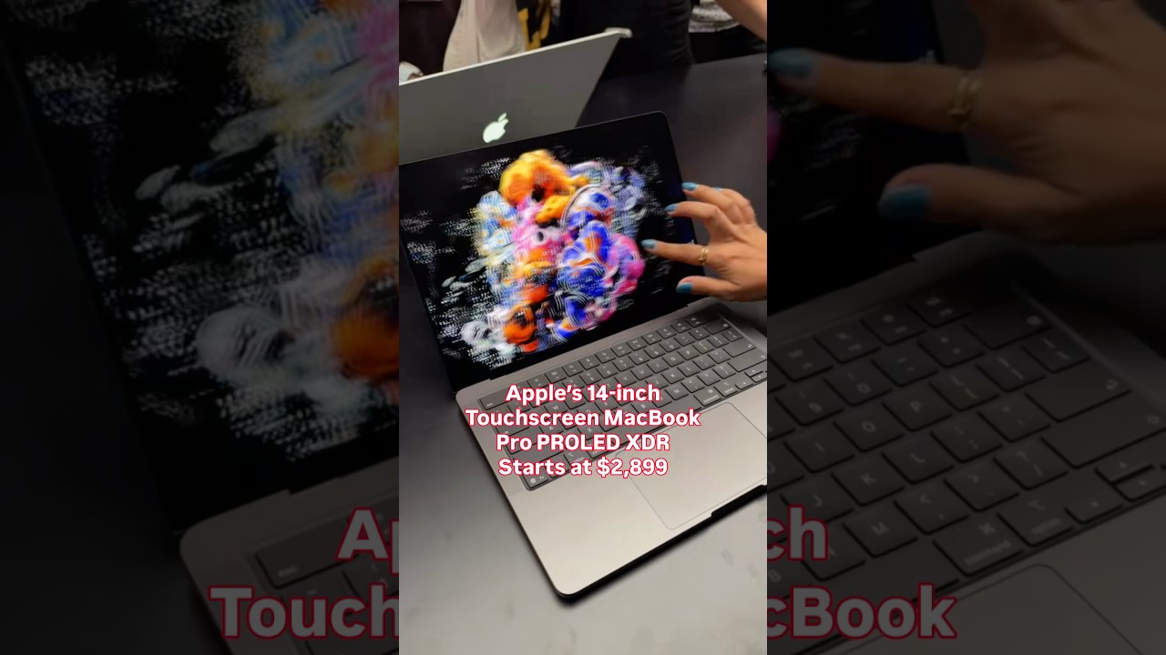 First Look at Apple’s $2,899 Touchscreen MacBook Pro