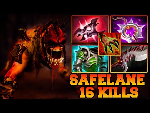 LifeStealer Dota 2 Hard Carry Guide Pro Gameplay Safelane Jungle Item Build 7.33