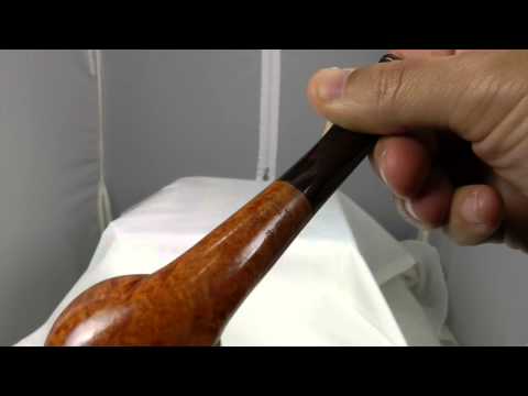 Luigi Viprati Four Clover Natural Straight Grain Pipe