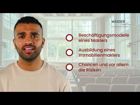 Immobilienmakler werden als Quereinsteiger