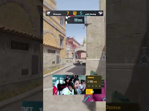 Клатч одной пули от @JAMETIMETV  #gogovp #cs2