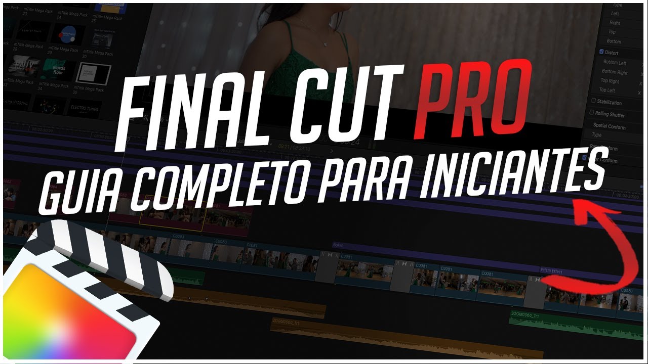 Final Cut Pro tutorial - Guia completo de edição para iniciantes 2024