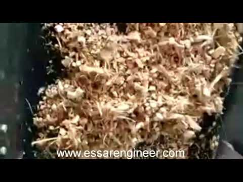 Coconut Husk Chips Cutting & Processing Machine