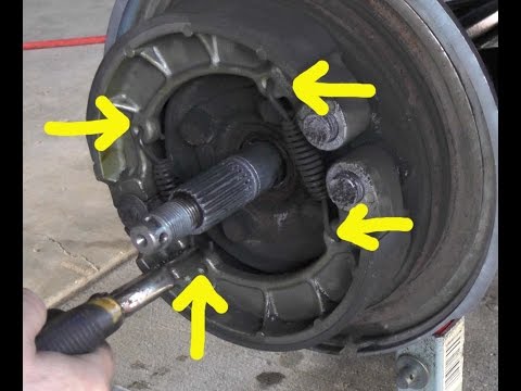 Kawasaki 400 Bayou Rear Drum Brake Install: 1993-1999