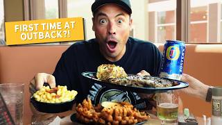 Celebrity Chef Tries Outback Steakhouse for the FIRST Time... I Wasn't Expecting This