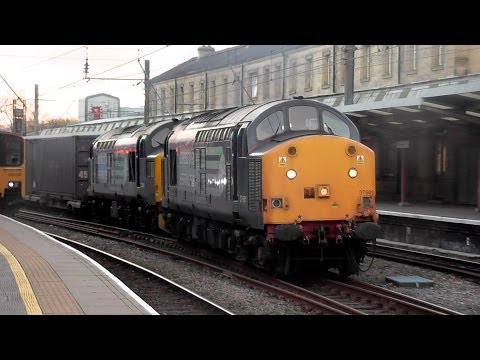 Rare and strange freight movements in Preston 22/11/13