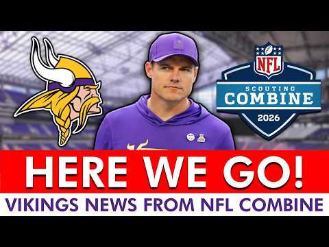 The Vikings Just Got A TON OF NEWS From The NFL Combine!