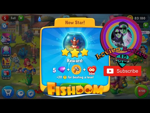 Fishdom - Level 4696 - 4700 - Aquarium Mountain Village - Gameplay