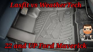 Lasfit vs. WeatherTech | Which Floor Mats Are Best for Your Ford Maverick? #fordmaverickaccessories
