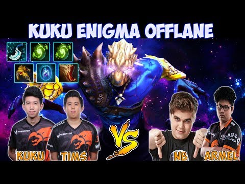 Kuku - Enigma Offlane with Tims vs Ninjaboogie, Armel | Top Rank Pro Gameplay - Dota 2