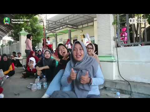 Jalan santai dalam rangka HUT RI ke 80 desa Tawangejo