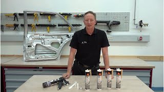 Originaldichtnähte in der Reparatur mit Sikaflex®-529 Evolution