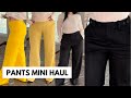 High Rise Wide Leg Pants Banana Republic