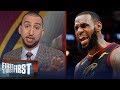 Nick Wright On How The Refs Broke The Rules In Game 1 Of 2018 NBA Finals NBA FIRST THINGS FIRST