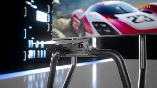 Racing Simulator Cockpit with Monitor Mount丨LRS09-BS03丨LUMI