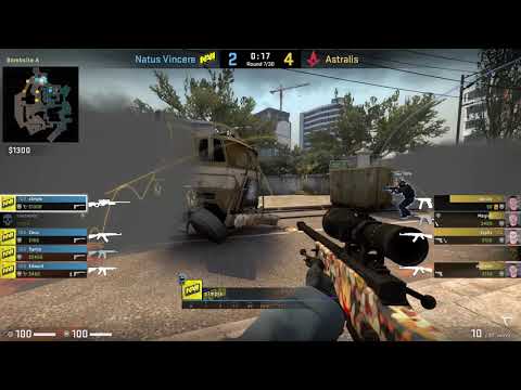 CS:GO POV Demo Na'Vi S1mple (30/8) vs Astralis (de_overpass)