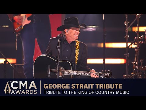 George Strait is honored with the CMA Lifetime Achievement Award and Iconic Collaborations