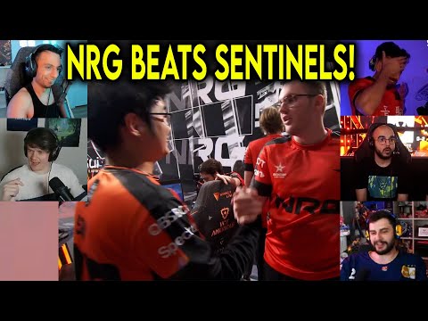 Valorant Streamers Reacts To NRG Dominant Win Against Sentinels In VCT