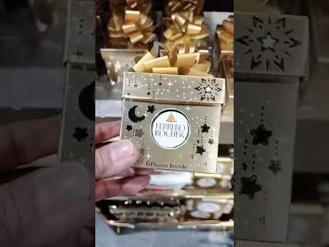 small gift box from Ferrero Rocher #viral #shortvideo #ferrerorocher