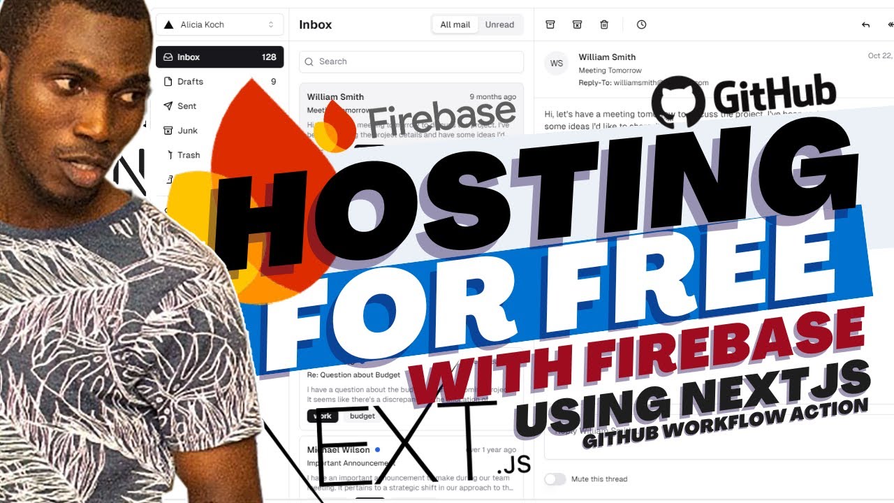 Deploying NextJS App to Firebase using Github Workflows ActionCI for FREE