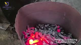 Forging Processing ：Transforming Raw Materials into Sturdy Metal Fittings