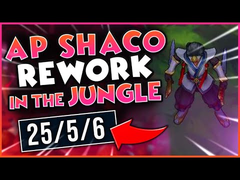 AP SHACO REWORK IS INSANE IN THE JUNGLE!