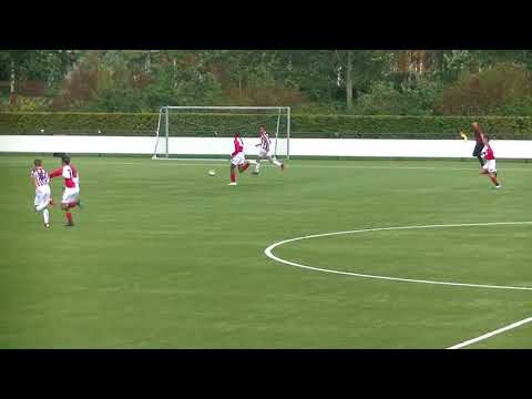 Bekerwestrijd UVV JO17-3 - Nieuwland ASC JO17-2 1ste helft deel 2