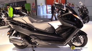 2015 Honda Forza 300 Scooter - Walkaround - 2014 EICMA Milan Motorcycle Exhibition