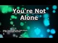 You Re Not Alone Owl City Lyrics