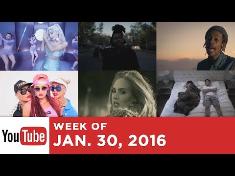 Top 10 Most Popular Songs - Week Of January 30, 2016 (YouTube)