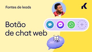 Configurando um botão de chat web