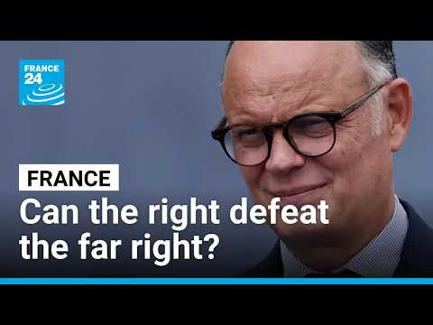 Does the French right have a chance of defeating the far right in the election?