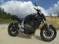 YAMAHA mt-07 / fz-07 akrapovic exhaust no db ...