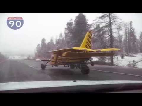 Plane that turns into car makes stop in Billings