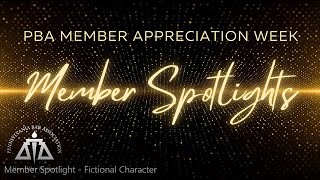 2022 Member Appreciation Week Member Spotlights: Fictional Character