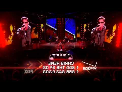 X Factor USA - Chris Rene - No Woman No Cry - Live Show 4