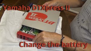 Video thumbnail for Change the Battery in your Yamaha DTXpress II drum module. by Its All Things Drums