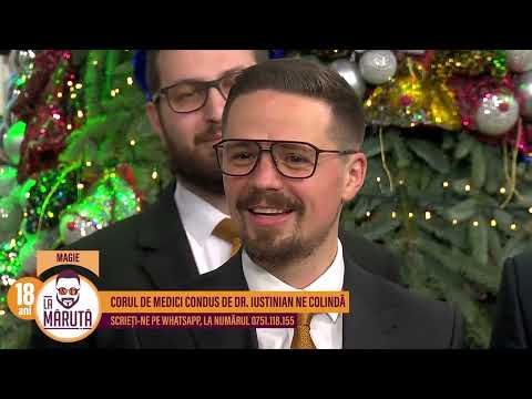 Corul de medici condus de Dr. Iustinian ne colindă