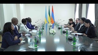Minister of Foreign Affairs of Armenia met with Ministers of Foreign Affairs of Rwanda and Gabon